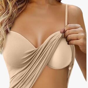 Chic Beige Women's Bra